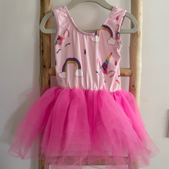 Pink Unicorn and Rainbow Bodysuit - Picture 3 of 5